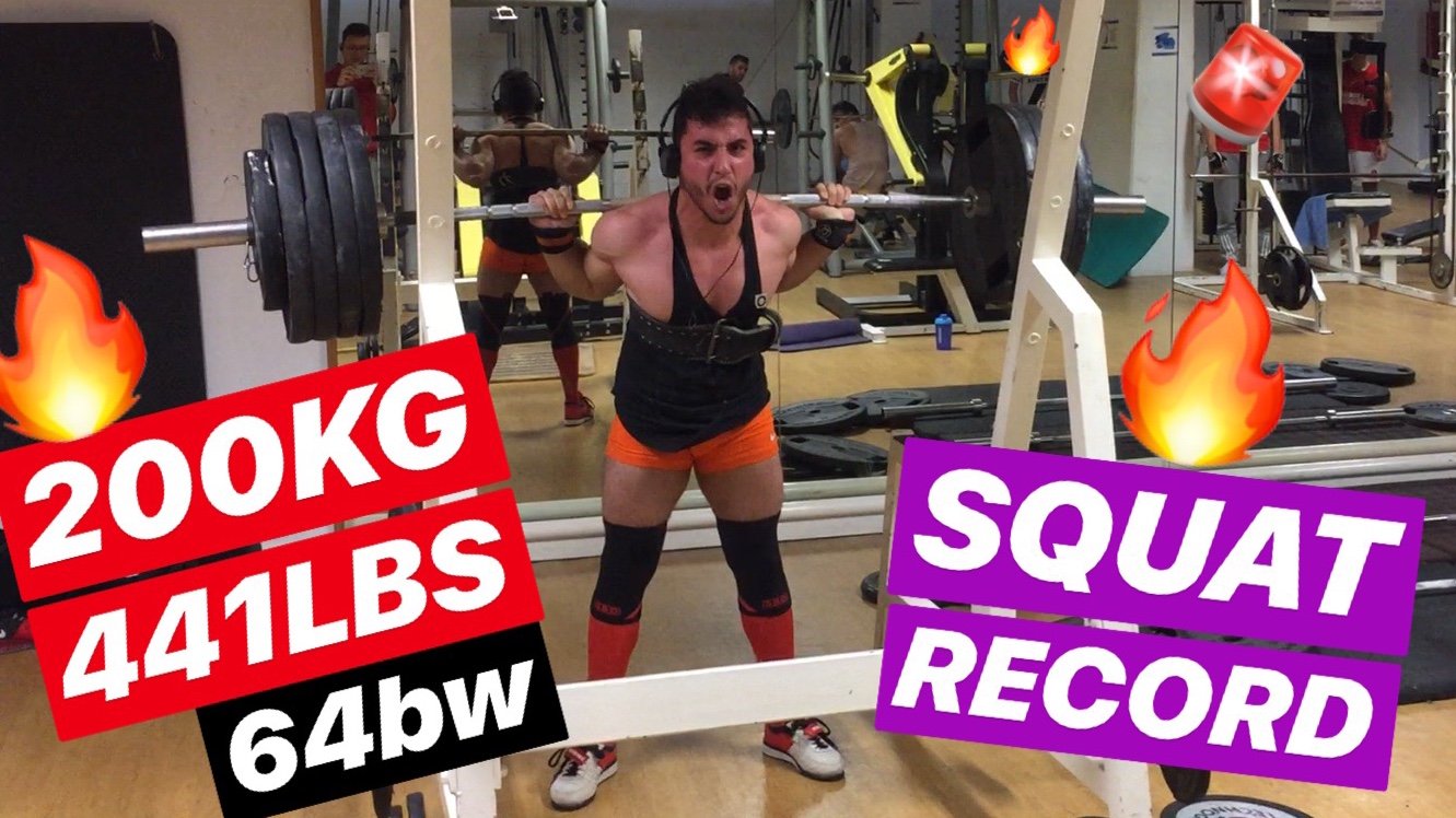 200kg squat